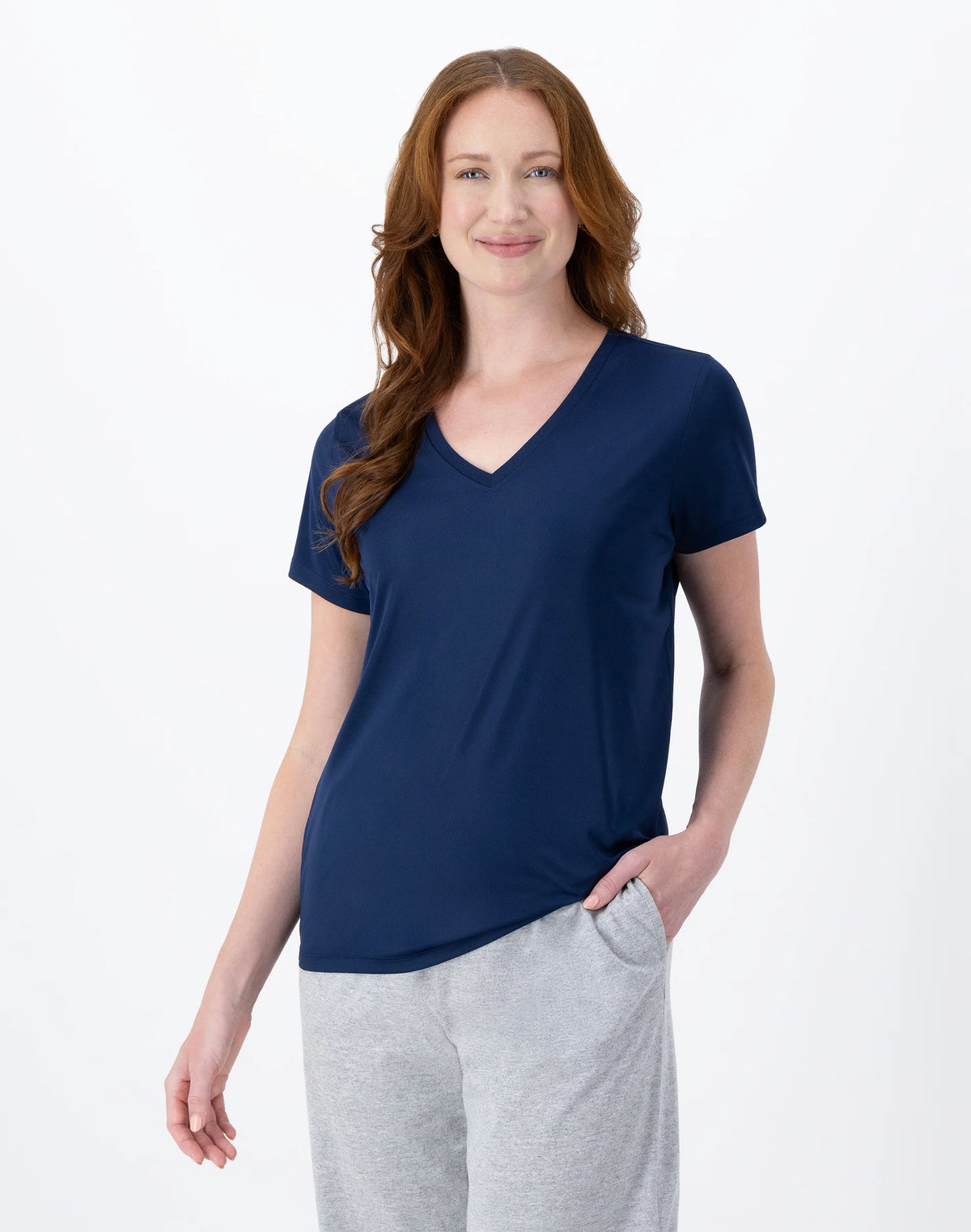 Hanes Sport Cool DRI Women's Performance V-Neck T-Shirt