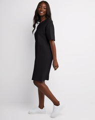Hanes Essentials Women's T-Shirt Dress, Cotton
