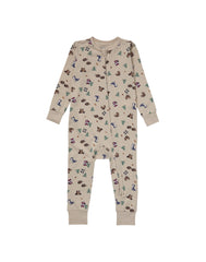 Hanes Pure Comfort Baby Long Sleeve Footless Sleep N' Play, Organic Cotton, Boys &amp; Girls