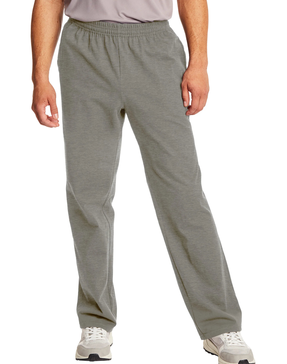 Hanes Essentials Men's Cotton Jersey Pants, 32"