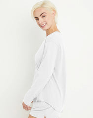 Hanes Originals Tri-Blend Women's Long Sleeve T-Shirt, Relaxed Fit