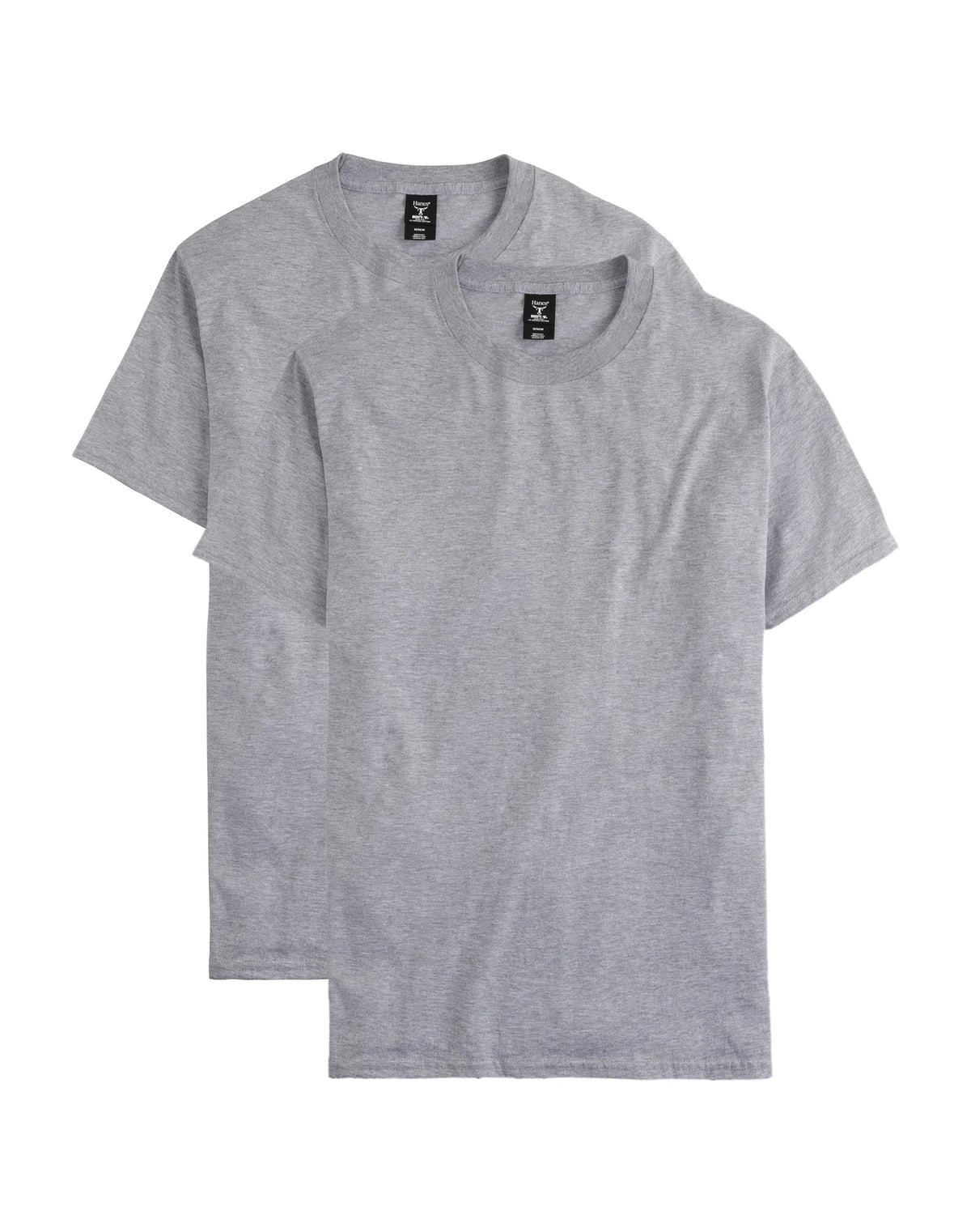 Hanes Beefy-T Men's Heavyweight Cotton T-Shirt, Value 2-Pack (Big &amp; Tall Sizes)