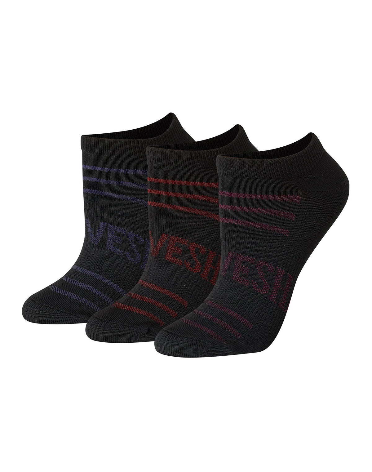 Hanes Moves Women&rsquo;s Seamless Stretch No Show Socks, 3 Pairs