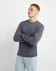 Hanes Originals Men's Long Sleeve Henley T-Shirt