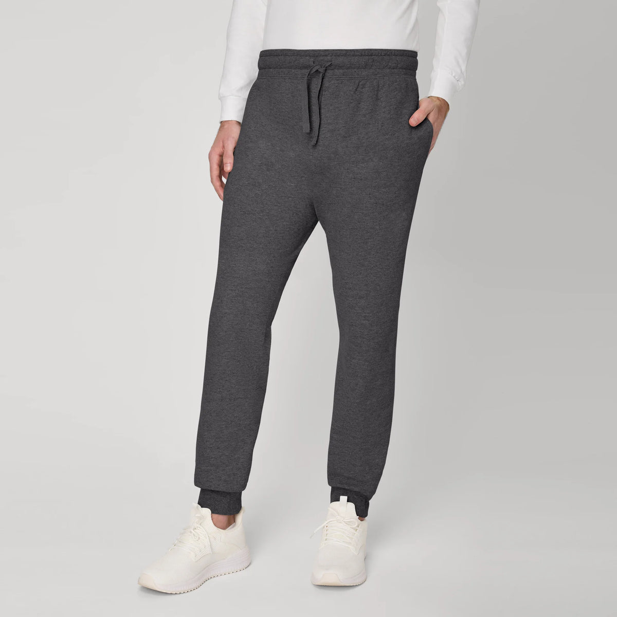 Hanes EcoSmart Men's Fleece Jogger Pants with Pockets, 30.5"