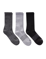 Hanes Absolute Active Men&rsquo;s Cushioned Crew Socks, Shoe Sizes 6-12, 3-Pairs