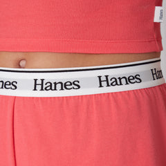 Hanes Originals Comfywear Women's Rib Crop Tank