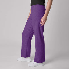 Hanes EcoSmart Women's Fleece Sweatpants with Open Bottom Legs, 30.5"