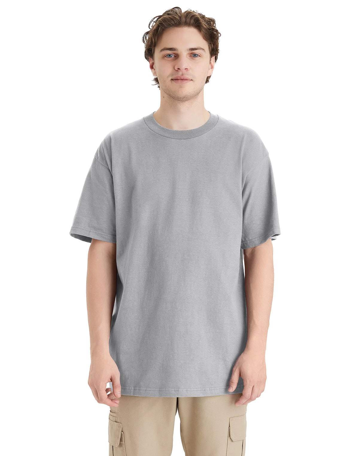 Hanes Beefy-T Men's Heavyweight Cotton T-Shirt (Big &amp; Tall Sizes)