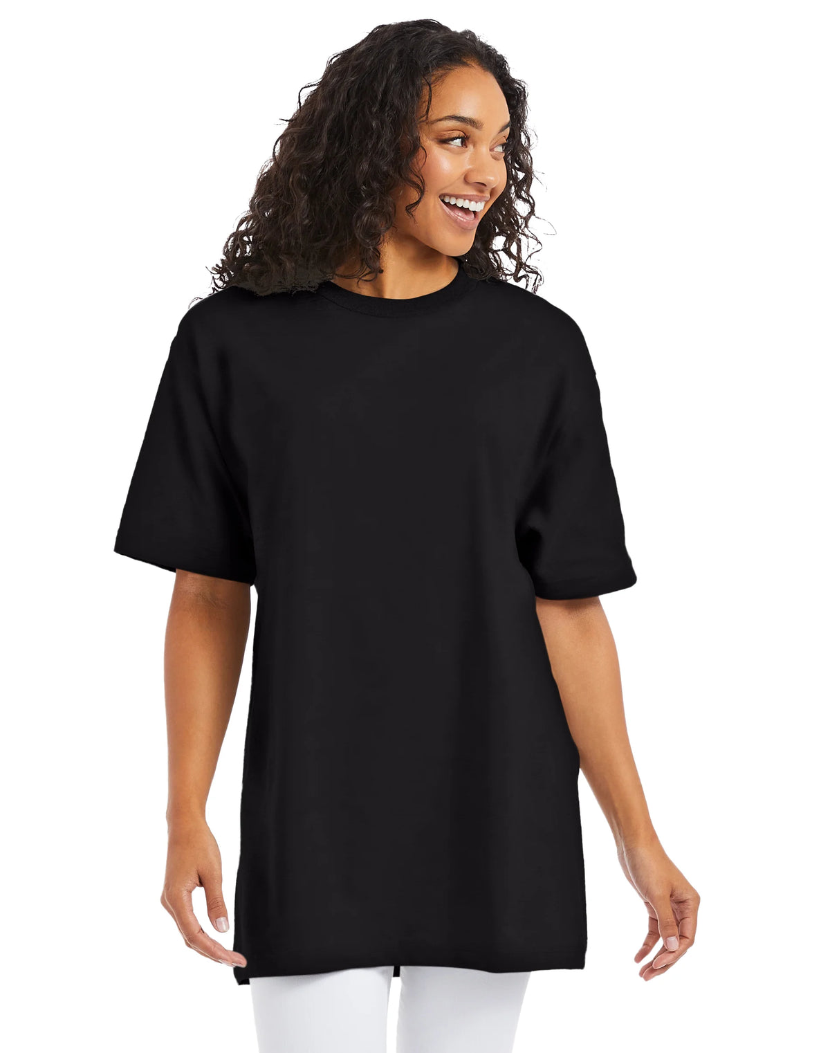 Hanes Beefy-T Men's Heavyweight Cotton T-Shirt (Big &amp; Tall Sizes)