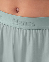 Hanes Originals Women's SuperSoft Comfywear Sleep Shorts, 3.25"