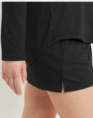 Hanes Originals Tri-Blend Women's Long Sleeve T-Shirt, Relaxed Fit