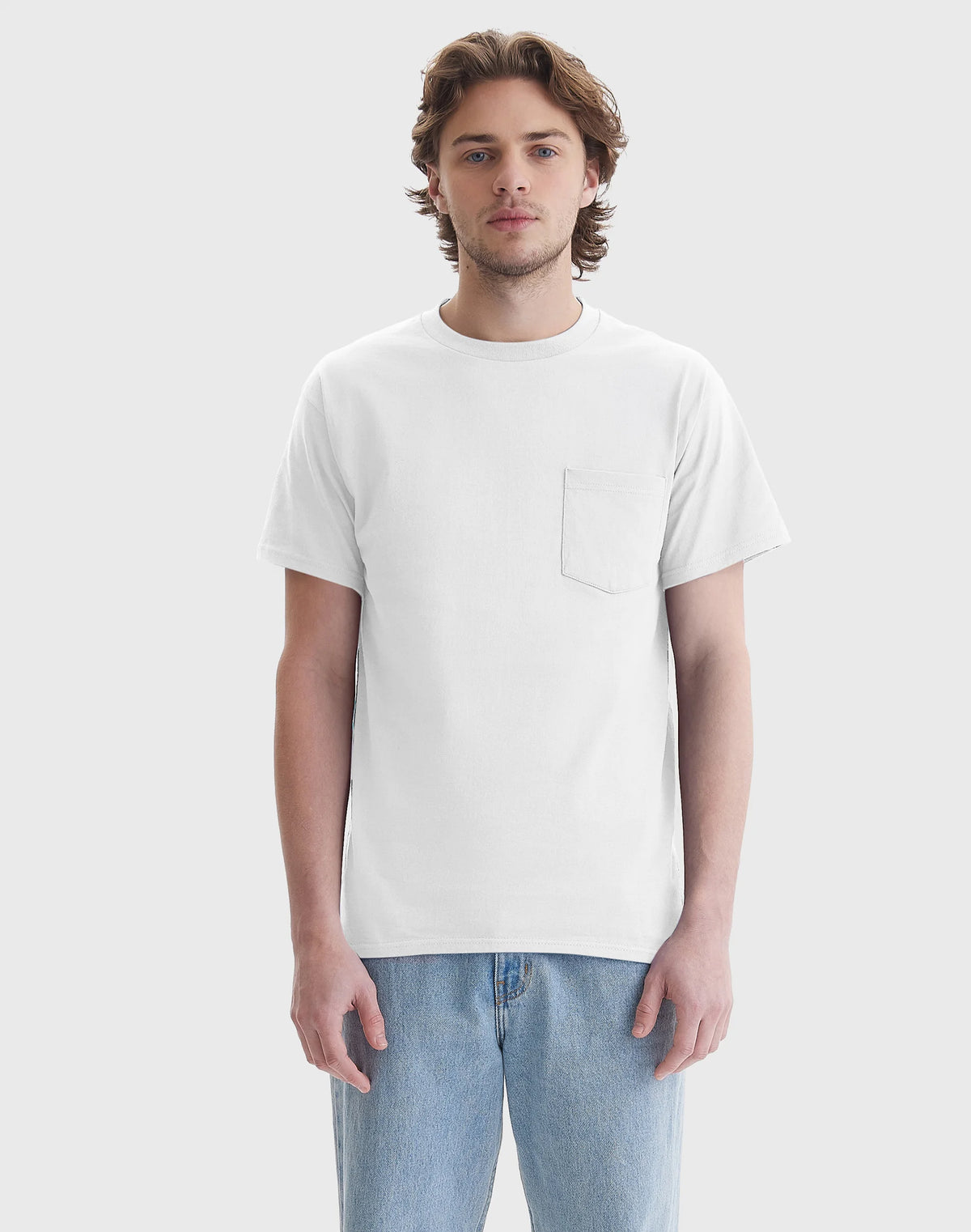 Hanes Men's Authentic Pocket T-Shirt