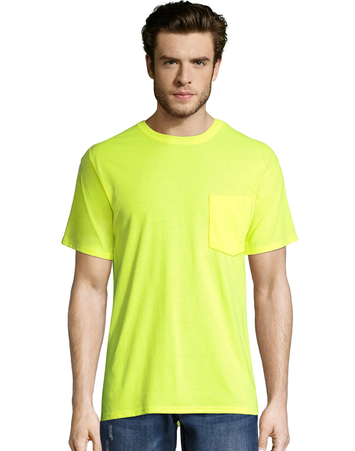 Hanes Workwear X-Temp Men's Pocket T-Shirt, 2-Pack
