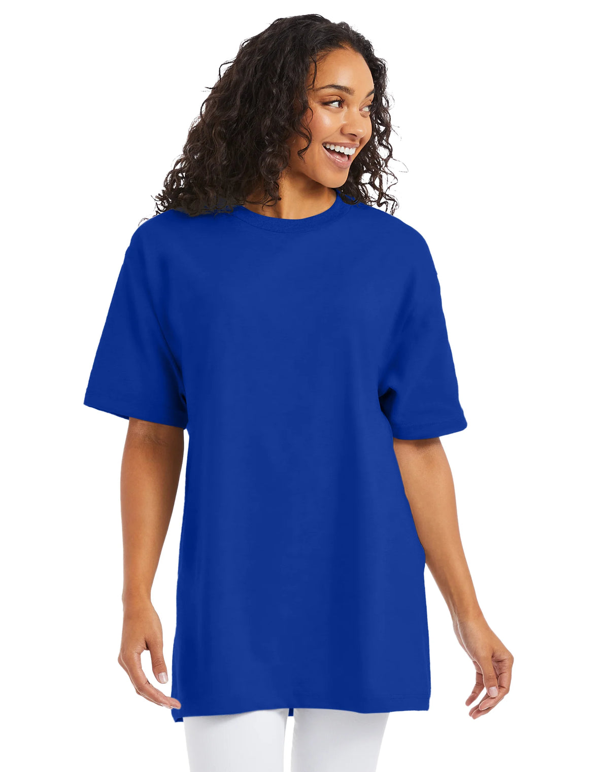 Hanes Beefy-T Men's Heavyweight Cotton T-Shirt (Big &amp; Tall Sizes)